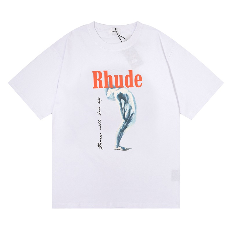 Fashion Designer Brand Rhude Mens t shirts Summer Short sleeve European American 3D printing T-Shirts M-XL, 18
Fashion Designer Brand Rhude Mens t shirts Summer Short sleeve European American 3D printing T-Shirts M-XL, 18
