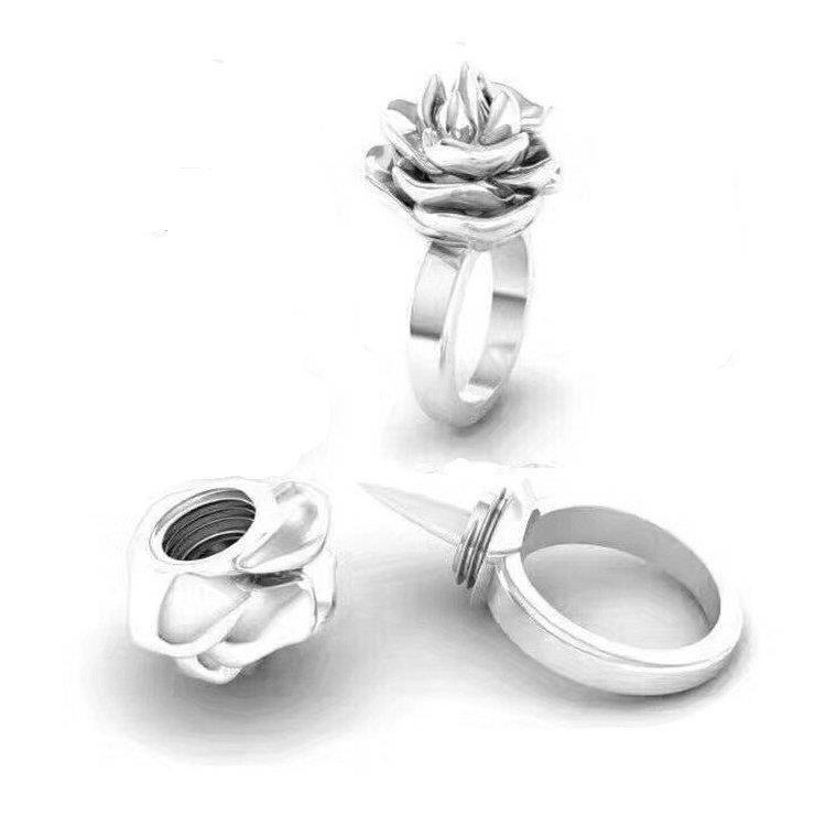 Retro Rose Shaped Self defense Ring Party Favor Lover Self-Defense Finger Rings Tool Personal Protection Stainless Steel Rings
Retro Rose Shaped Self defense Ring Party Favor Lover Self-Defense Finger Rings Tool Personal Protection Stainless Steel Rings