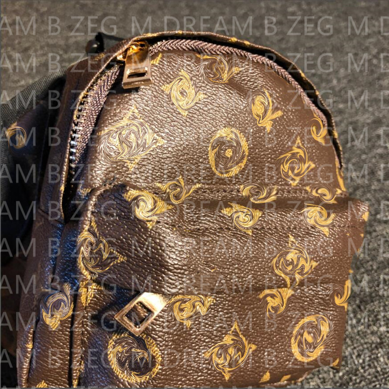 Designer Dog Backpack Brand Pet Harnesses Set Classic Pattern Leather Dog Bags Letter L Trendy Carrier Backpacks Adjustable Mesh Vests for Small Dogs PS1682