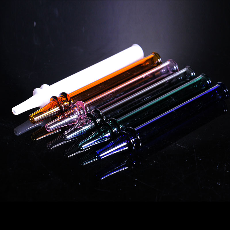 Simple Glass Colord Nector Collector Mouth Pieces Wax Dab Straw Smkoing Accessories heady Glass Pipe hand Made
Simple Glass Colord Nector Collector Mouth Pieces Wax Dab Straw Smkoing Accessories heady Glass Pipe hand Made