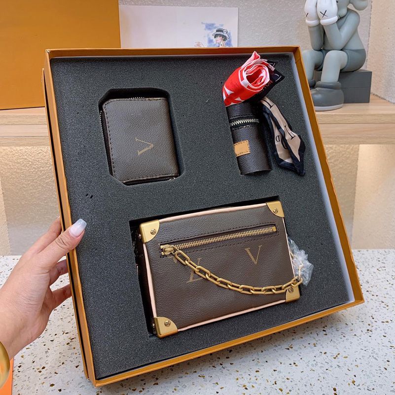 BAG Lady cross body chain Purse Totes straps fashion baguette shoulder bag Brown flower and box genuine leather monograms Fashion 3pc wallet purse
BAG Lady cross body chain Purse Totes straps fashion baguette shoulder bag Brown flower and box genuine leather monograms Fashion 3pc wallet purse