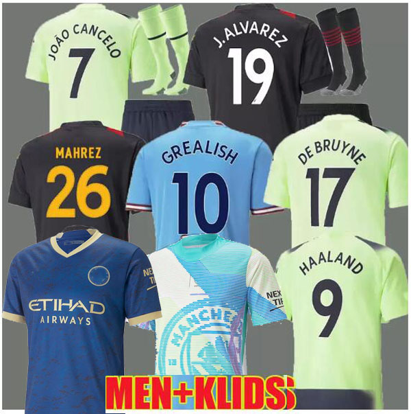 HAALAND soccer jersey 22 23 24 DE BRUYNE MANS CITIES GREALISH MAHREZ FODEN 2023 football shirt uniforms men kids kit sets ALVAREZ FANS player Special MANCHESTERS, 06 07 home ls patch
HAALAND soccer jersey 22 23 24 DE BRUYNE MANS CITIES GREALISH MAHREZ FODEN 2023 football shirt uniforms men kids kit sets ALVAREZ FANS player Special MANCHESTERS, 06 07 home ls patch