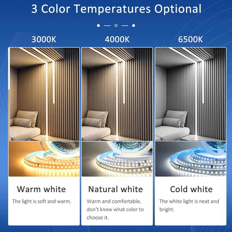 DC24V Smart Led Strip Lights 8mm 16703 IC 126leds/m 2835 Flowing Running Water Effects 22 Modes Wireless Controller DIY Making led ceiling