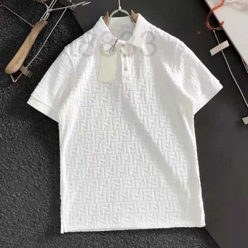 Men' Polos Designer summer fashion letter flocked jacquard men business casual youth short-sleeved lapel T-shirt POLO shirt label KC1L, White ff
Men' Polos Designer summer fashion letter flocked jacquard men business casual youth short-sleeved lapel T-shirt POLO shirt label KC1L, White ff