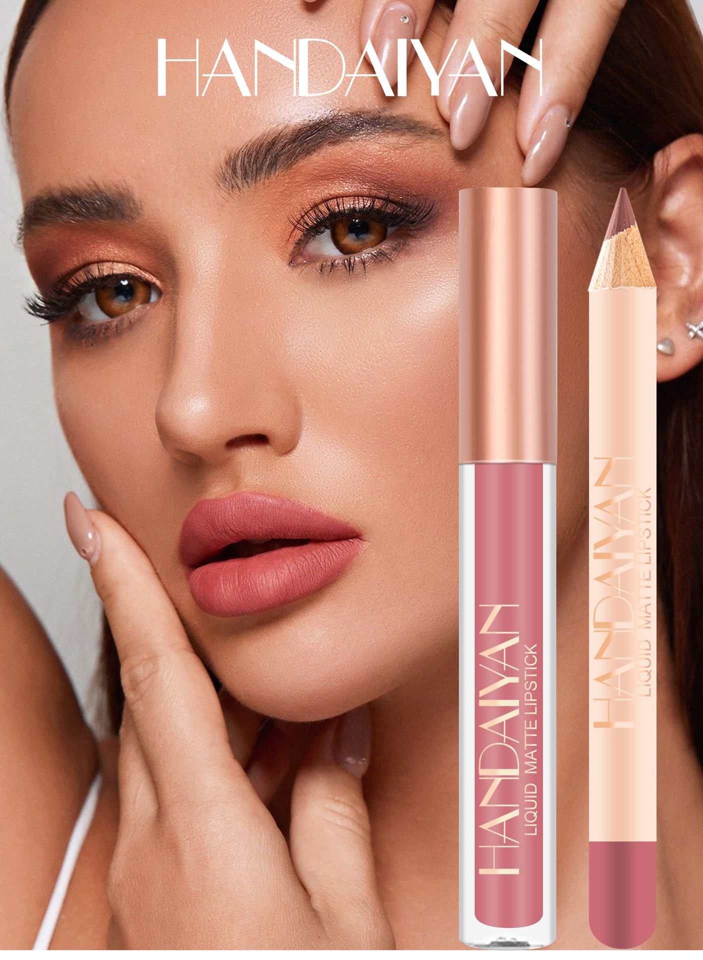 HANDAIYAN 12pcs Non stick cup lip gloss lipliner combination suit matte lipstick velvet lipliner cross-border wholesale Valentine's Day gift, Mixed color
HANDAIYAN 12pcs Non stick cup lip gloss lipliner combination suit matte lipstick velvet lipliner cross-border wholesale Valentine's Day gift, Mixed color