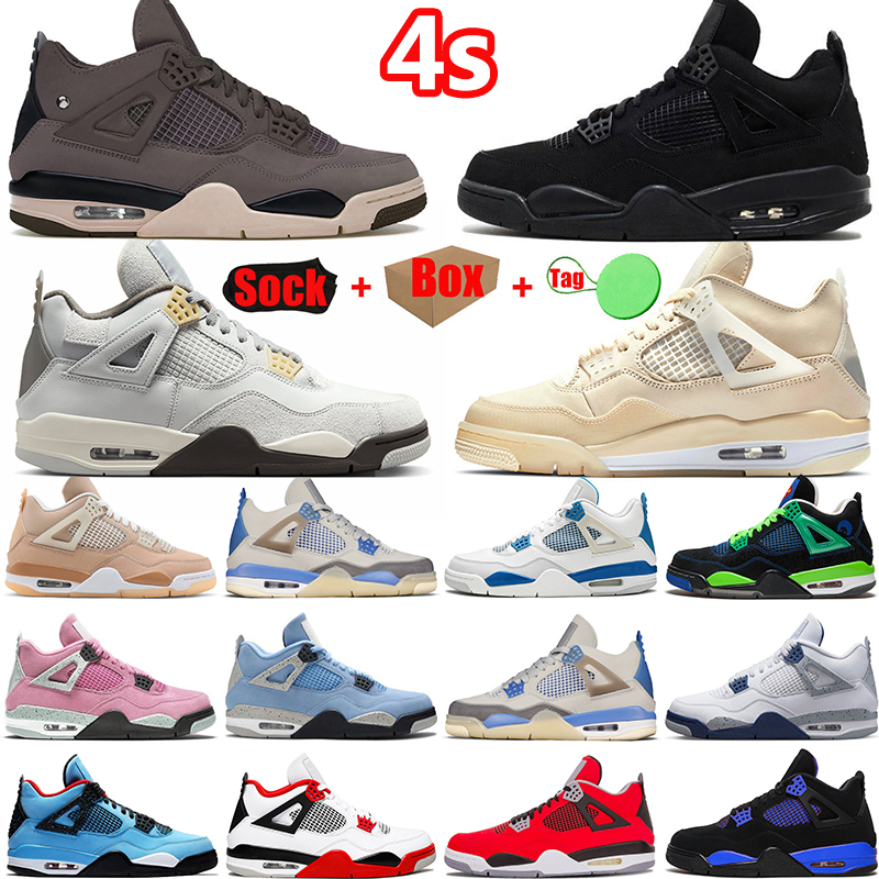 4 basketball shoes for men women 4s Violet Ore Military Black Cat Sail Red Thunder Offs White Oreo Cactus Jack University Blue Infrared Photon Dust sports sneakers, A9 red thunder 40-47
4 basketball shoes for men women 4s Violet Ore Military Black Cat Sail Red Thunder Offs White Oreo Cactus Jack University Blue Infrared Photon Dust sports sneakers, A9 red thunder 40-47