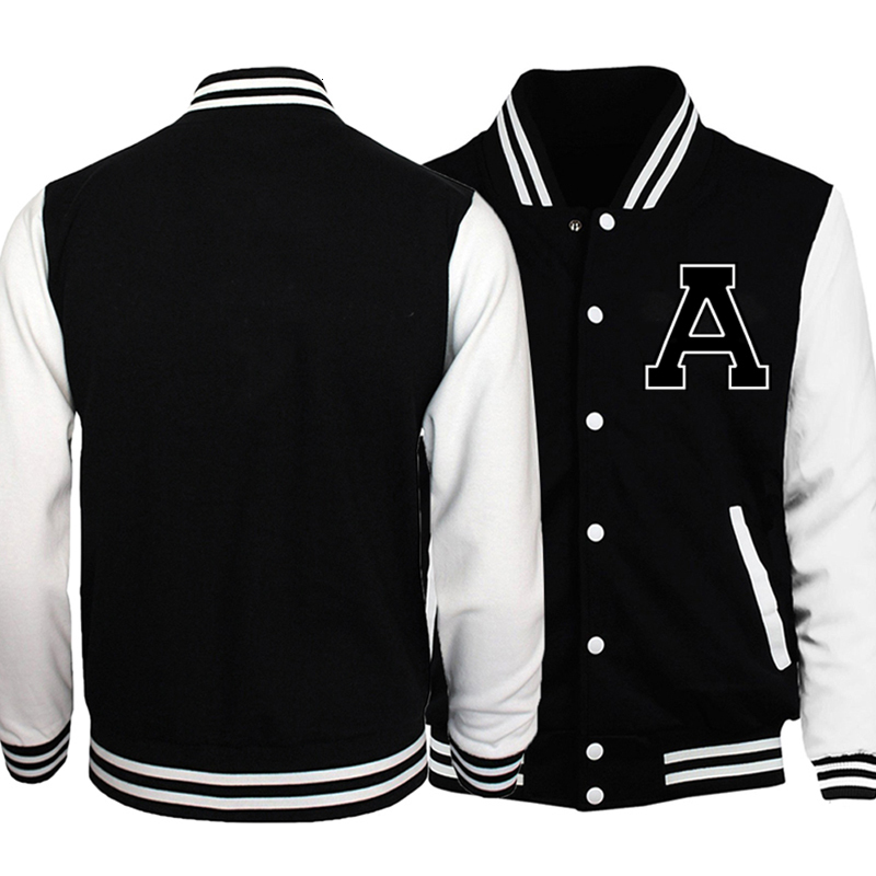 Men's Jackets letter A Baseball Jacket Coat Black White Slim Fit University Varsity Jackets Coats Uuniform Motorcycle Bomber Streetwear Fleece 230111, Dark grey
Men's Jackets letter A Baseball Jacket Coat Black White Slim Fit University Varsity Jackets Coats Uuniform Motorcycle Bomber Streetwear Fleece 230111, Dark grey