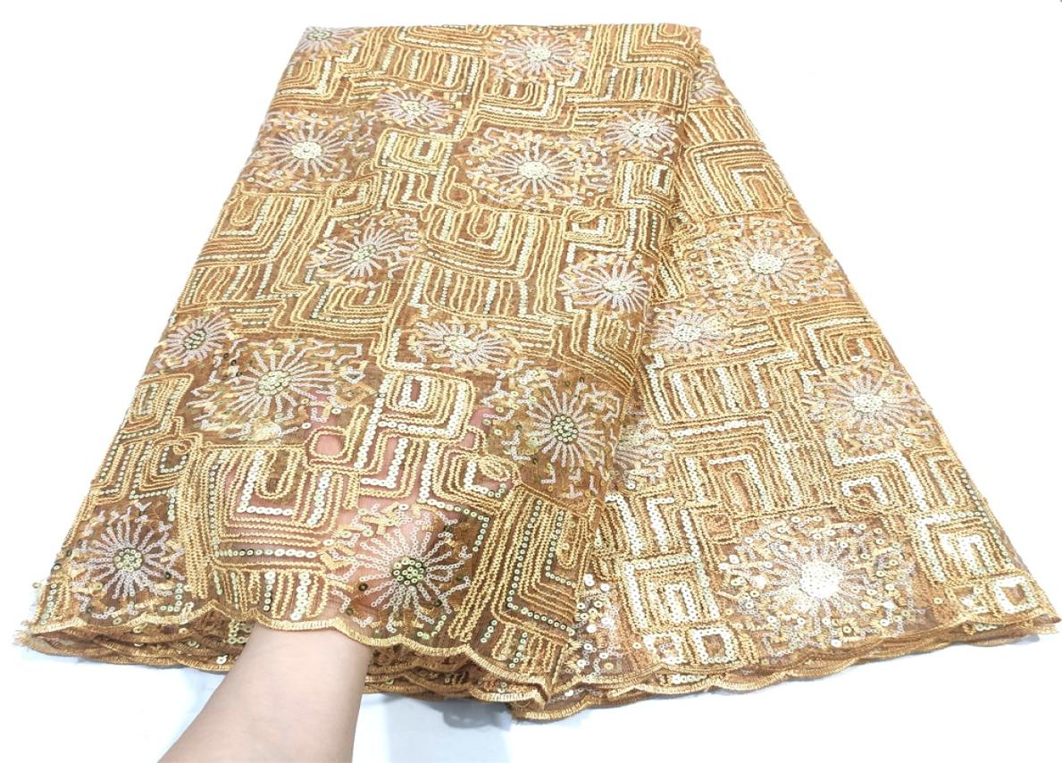 Gold African Lace Fabric New 2022 Nigerian Material French Sequins Tulle Laces For Wedding Dress Sew7865836
Gold African Lace Fabric New 2022 Nigerian Material French Sequins Tulle Laces For Wedding Dress Sew7865836