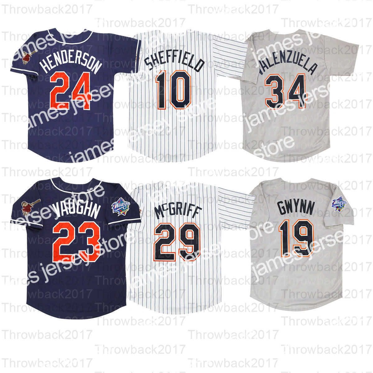 CUSTOM Baseball Jerseys Retro San Diego 1998 Home Jersey 19 Tony Gwynn 31 Dave Winfield 34 Fernando Valenzuela 51 Trevor Hoffman Jerseys, Youth/white
CUSTOM Baseball Jerseys Retro San Diego 1998 Home Jersey 19 Tony Gwynn 31 Dave Winfield 34 Fernando Valenzuela 51 Trevor Hoffman Jerseys, Youth/white