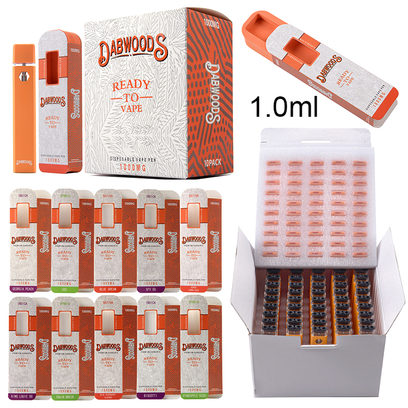 USA Stock Dabwoods Bar Disposable Vape Pens Empty 10 Flavors Available E Cigarettes Rechargeable 1.0ml Pod 1ml Pods 280mAh Battery Micro USB Charger Start Kits
USA Stock Dabwoods Bar Disposable Vape Pens Empty 10 Flavors Available E Cigarettes Rechargeable 1.0ml Pod 1ml Pods 280mAh Battery Micro USB Charger Start Kits