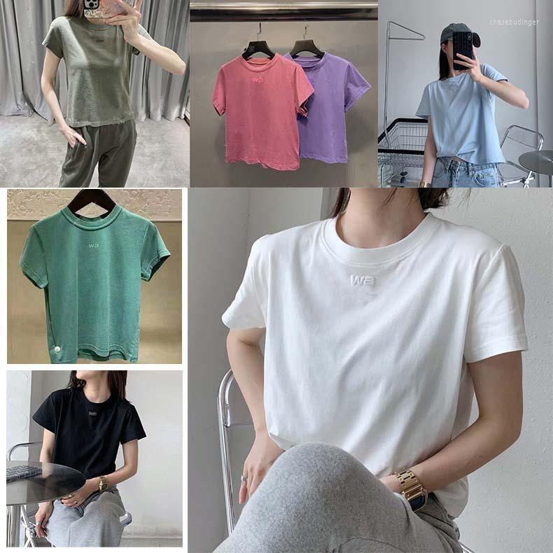Women' T Shirts Summer Wang Women' Round Neck Solid Color All-match Top Foam Letter Printing Short-sleeved Cotton T-shirt, Black
Women' T Shirts Summer Wang Women' Round Neck Solid Color All-match Top Foam Letter Printing Short-sleeved Cotton T-shirt, Black