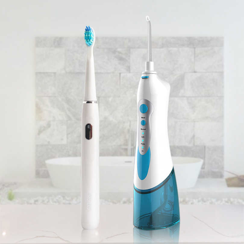 Oral Irrigators Other Hygiene Professional Water Flosser Jet 180mL Portable Irrigation Rechargeable Dental Tooth Floss Teeth Whitening Care Set 221215