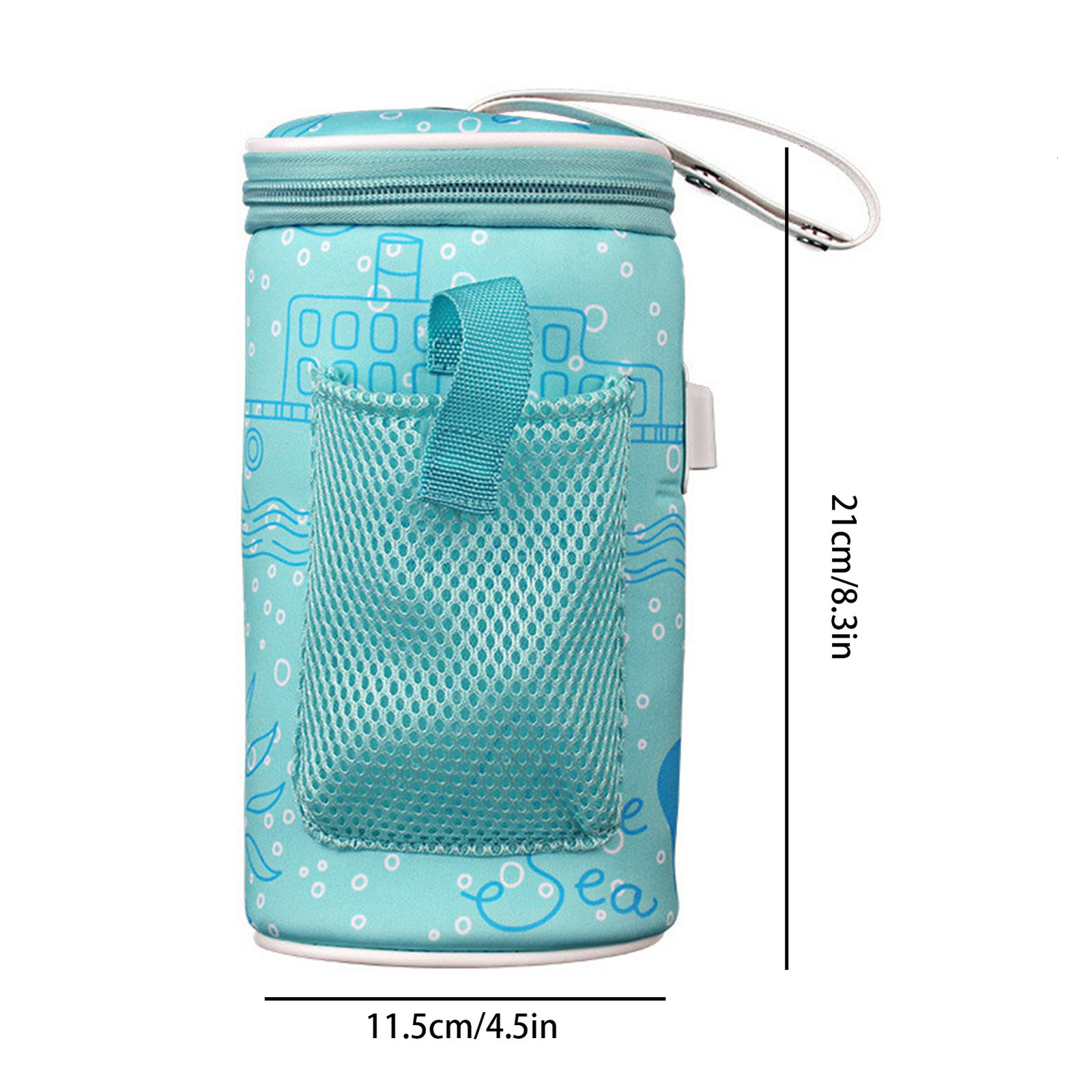 Bottle Warmers Sterilizers USB Milk Water Warmer Travel Stroller Insulated Bag Portable Baby Nursing Heater Feed born Supplies For Outdoor 230111