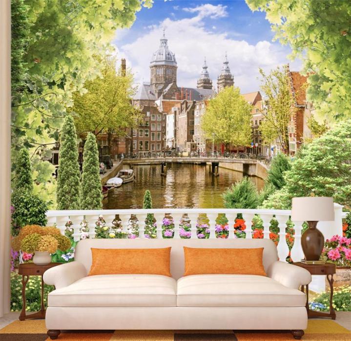 Wallpapers SelfAdhesive 3D Waterside City 482960 Wall Paper Mural Print Decal Murals, 125x80cm(49x31in)hxw
Wallpapers SelfAdhesive 3D Waterside City 482960 Wall Paper Mural Print Decal Murals, 125x80cm(49x31in)hxw