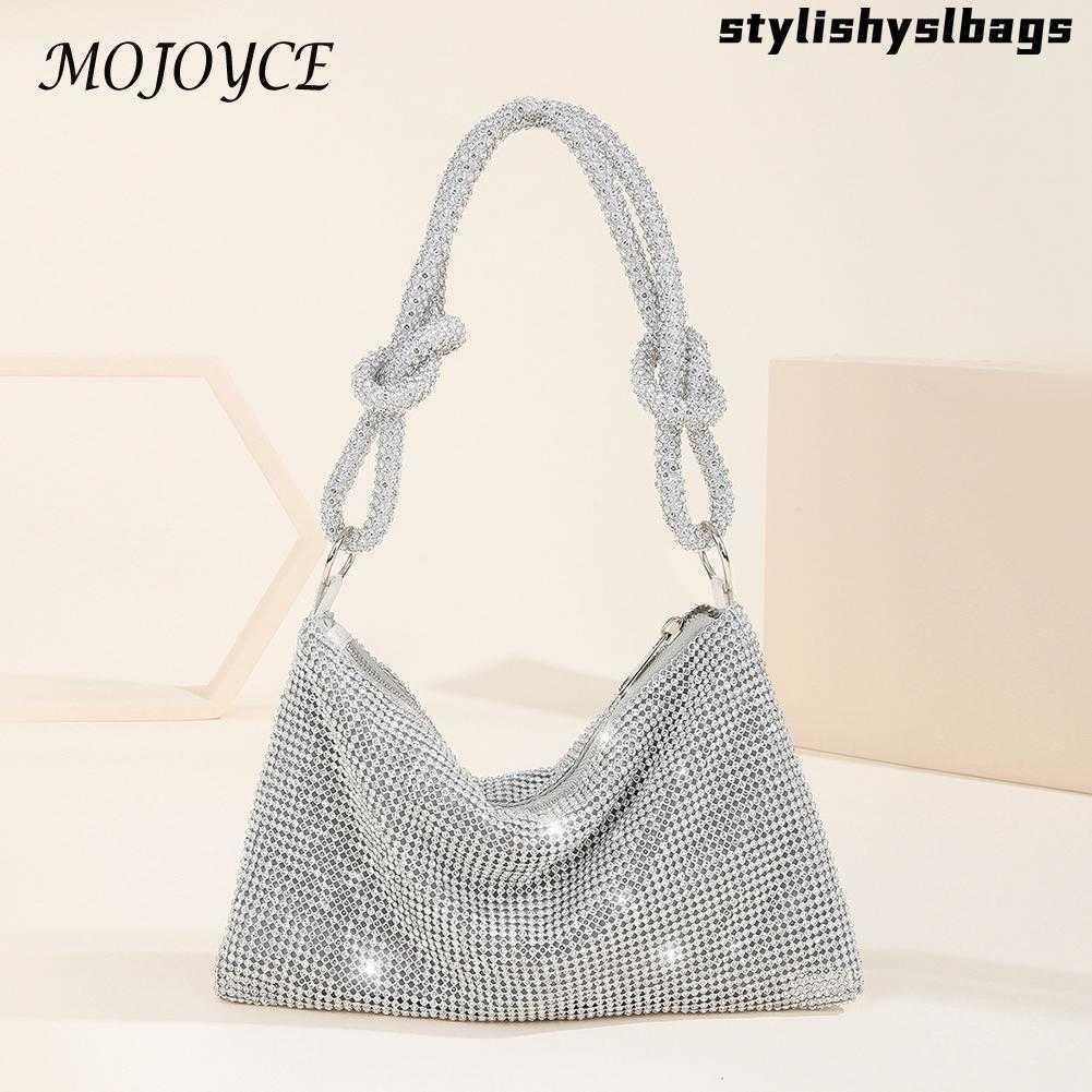 Shoulder Bags Handle Rhinestones Evening Clutch Bag Silver Shiny Dinner Party Wedding Purses Handbag Luxury Designer Underarm Shoulder Bag Hot 011123H, Black evening bag
Shoulder Bags Handle Rhinestones Evening Clutch Bag Silver Shiny Dinner Party Wedding Purses Handbag Luxury Designer Underarm Shoulder Bag Hot 011123H, Black evening bag
