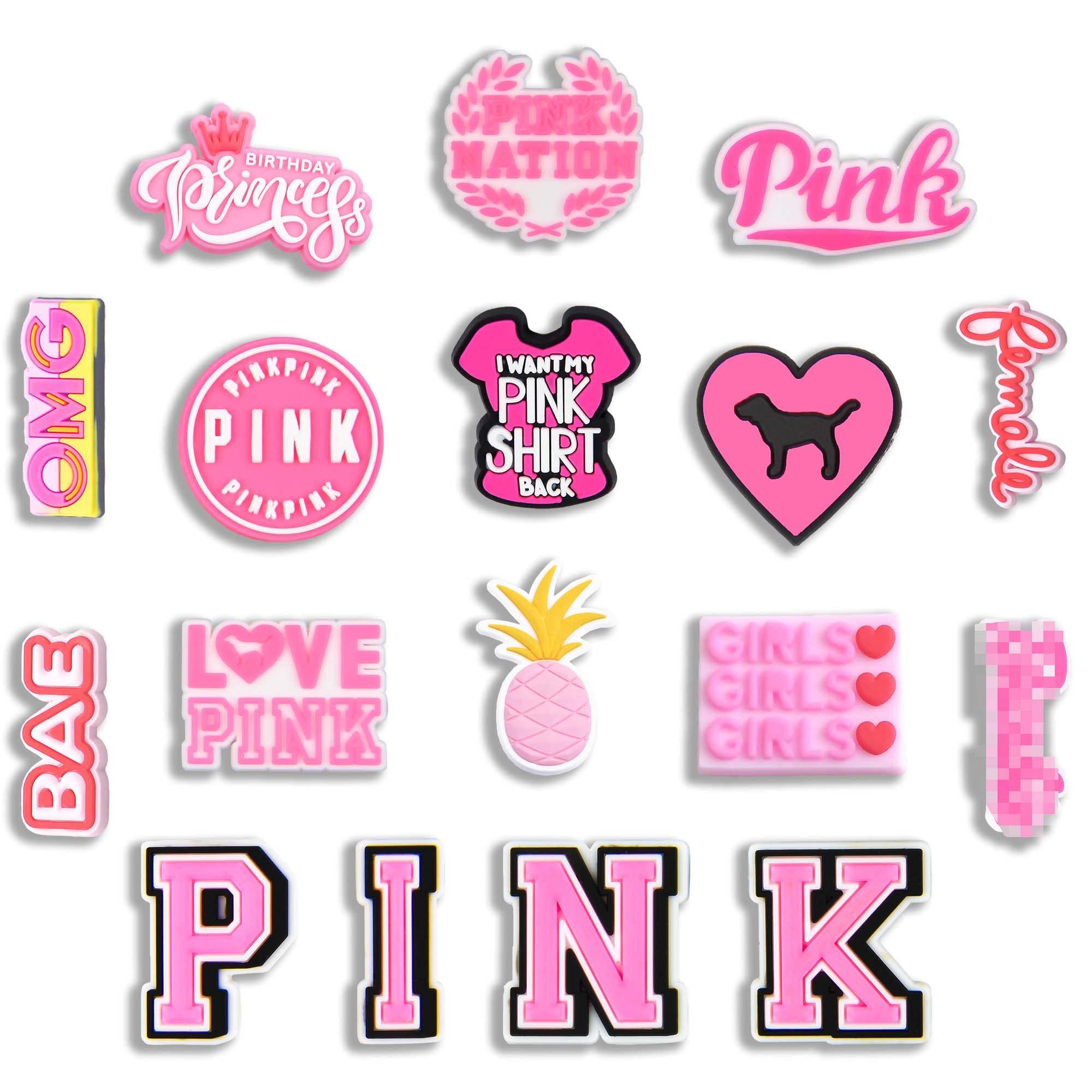 Shoe Parts Accessories Pink Croc Charms Girly Charm For Makeup Pvc Decorations Fit Clog Pins Bracelets Wristband Kids Girls Boys Adt Ottrc
Shoe Parts Accessories Pink Croc Charms Girly Charm For Makeup Pvc Decorations Fit Clog Pins Bracelets Wristband Kids Girls Boys Adt Ottrc