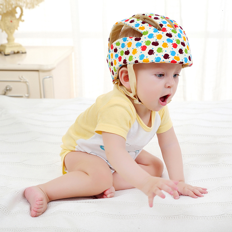 Caps Hats Baby Helmet Safety Protective Helmet For Babies Girl Cotton Infant Protection Hats Children Cap For Boys Girls Capacete Infantil 230111