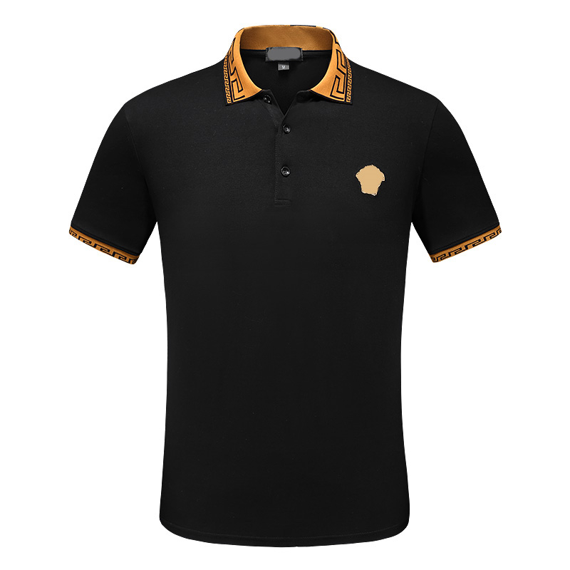 Fashion polos t-shirt men Casual t shirt Embroidered Medusa Cotton polo Shirt High street collar Polos shirts Design model Asian Size M-3XL #8888888888, White
Fashion polos t-shirt men Casual t shirt Embroidered Medusa Cotton polo Shirt High street collar Polos shirts Design model Asian Size M-3XL #8888888888, White