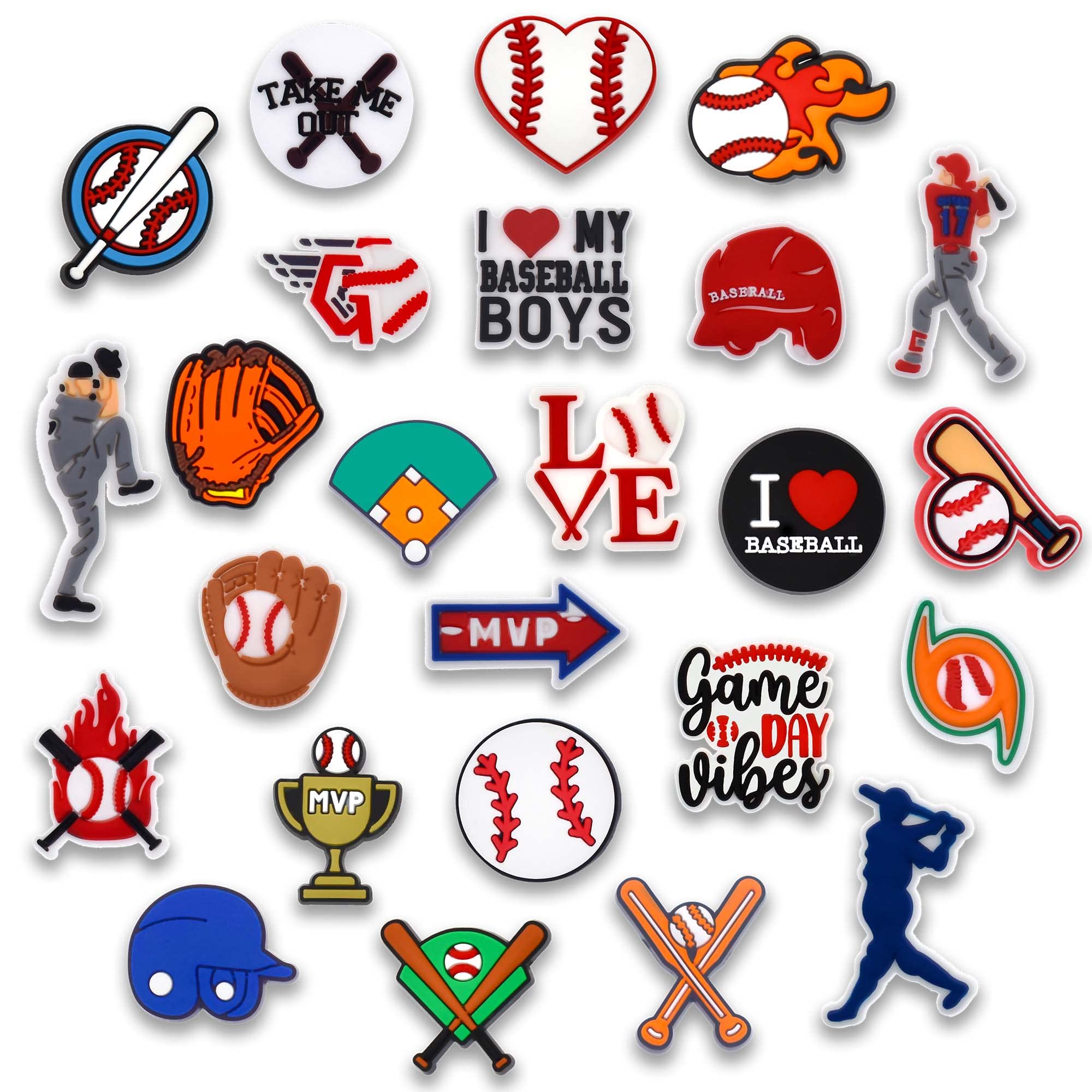 Shoe Parts Accessories Baseball Croc Charms Sports Charm For Pvc Decorations Fit Clog Pins Bracelets Wristband Kids Girls Boys Adts Otsad
Shoe Parts Accessories Baseball Croc Charms Sports Charm For Pvc Decorations Fit Clog Pins Bracelets Wristband Kids Girls Boys Adts Otsad