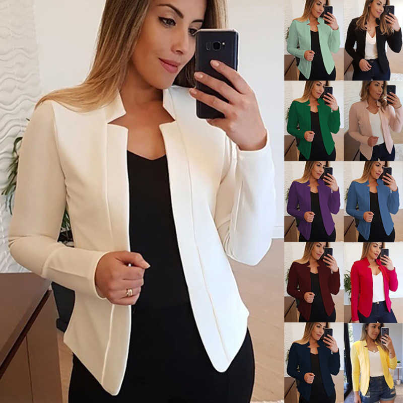 2023 Women Clothes Suits 3xl 4xl 5xl New Casual Professional Business Office Lady Jacket Tops Jackets For Woman, White2
2023 Women Clothes Suits 3xl 4xl 5xl New Casual Professional Business Office Lady Jacket Tops Jackets For Woman, White2