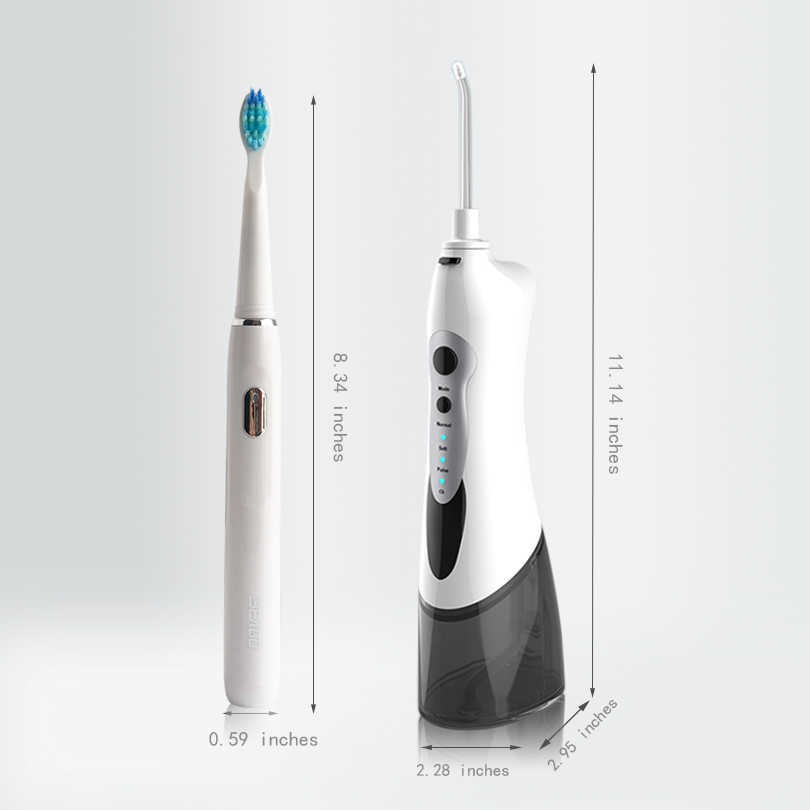 Oral Irrigators Other Hygiene Professional Water Flosser Jet 180mL Portable Irrigation Rechargeable Dental Tooth Floss Teeth Whitening Care Set 221215
