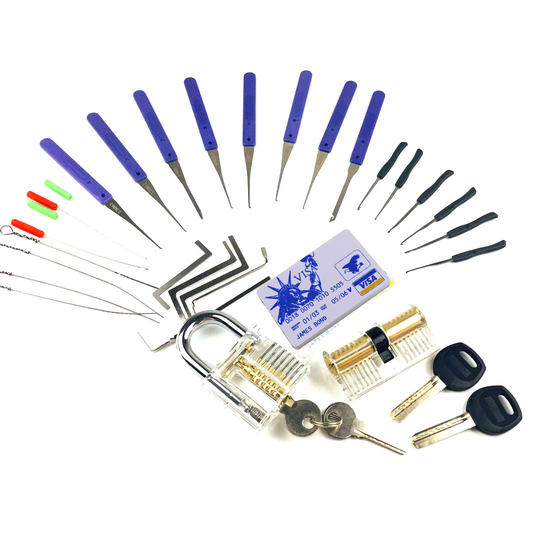 Door Locks Locksmith Tool Kit Beginner Lockpicking Game Set Multiple Tools Clear Lock Combination Funny Gifts for Men 230111
Door Locks Locksmith Tool Kit Beginner Lockpicking Game Set Multiple Tools Clear Lock Combination Funny Gifts for Men 230111