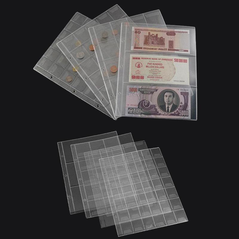 Storage Bags Serise Sets PVC Plastic Coin Holders Folder Pages Sheets For Hard Cash Money Collection Mini Penny Bag
Storage Bags Serise Sets PVC Plastic Coin Holders Folder Pages Sheets For Hard Cash Money Collection Mini Penny Bag