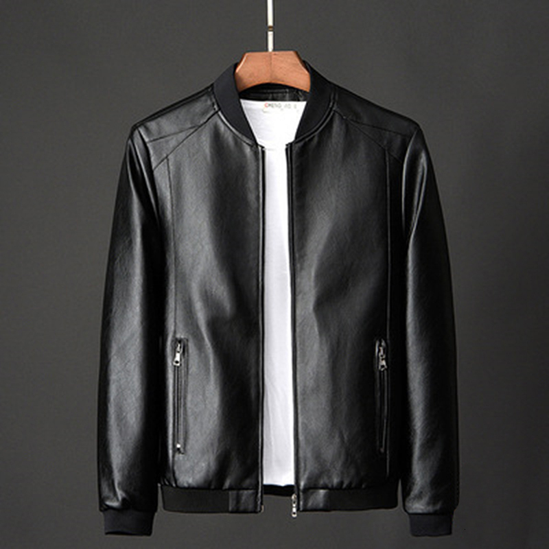 Men's Jackets Leather Bomber Motorcycle Men Biker PU Baseball Jacket Fashion Causal Jaqueta Mascuo 230111