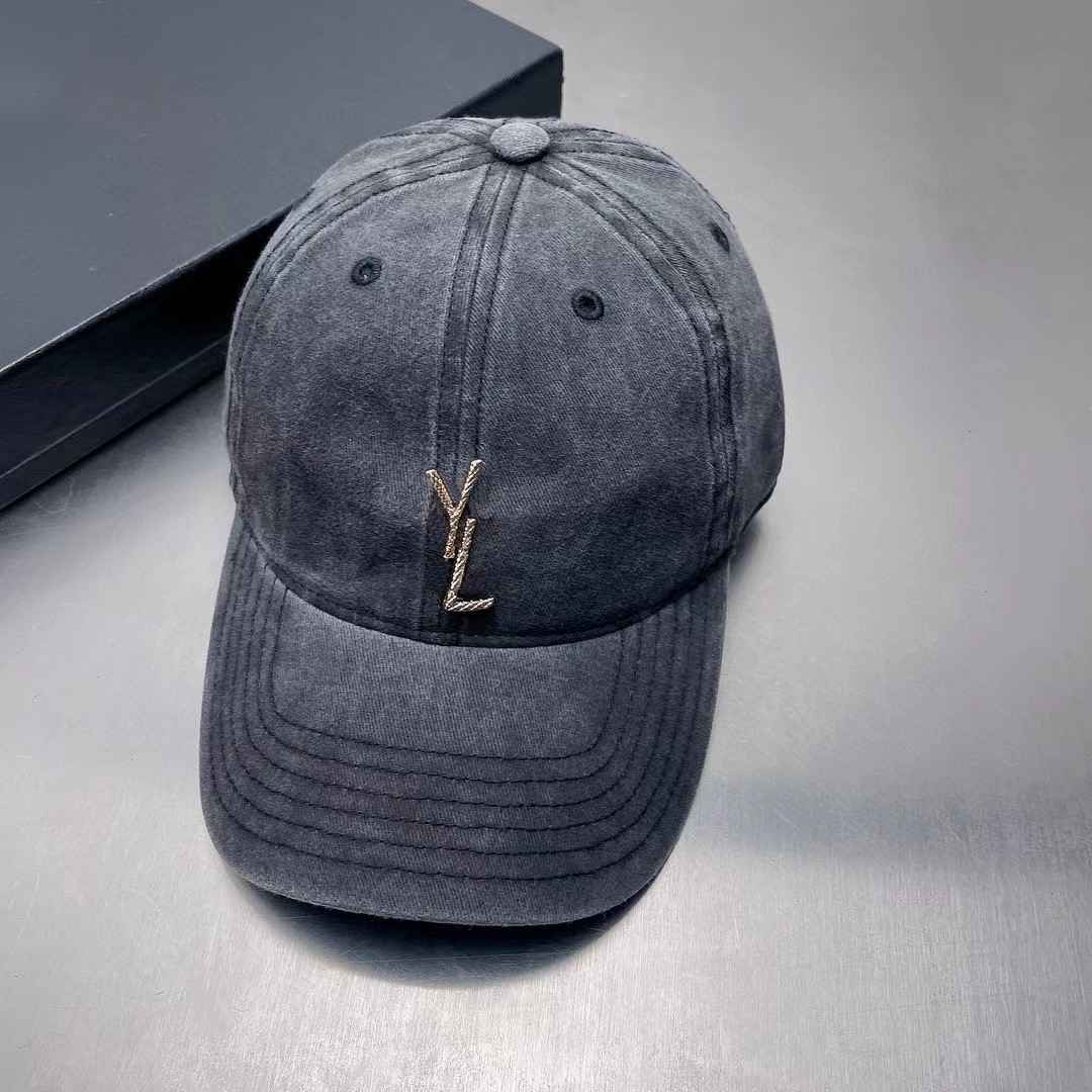 cap designers caps luxury hat fashion casquette solid colour Letter cap sunshade hats 6 color very good