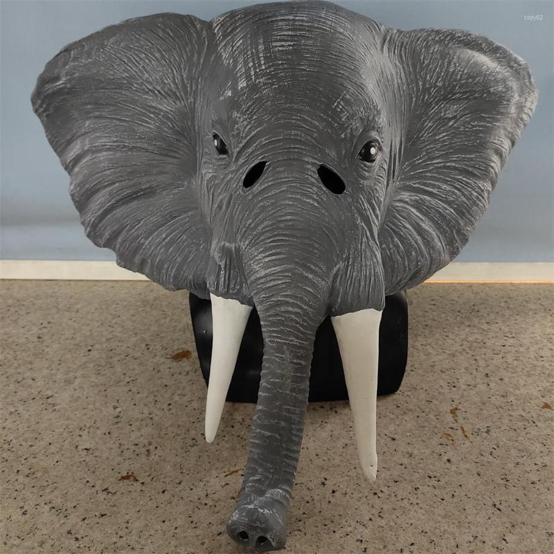 Party Supplies Latex Elephant Head Mask Halloween Animal Cosplay Props Fancy Dress Play Pography Accessories
Party Supplies Latex Elephant Head Mask Halloween Animal Cosplay Props Fancy Dress Play Pography Accessories