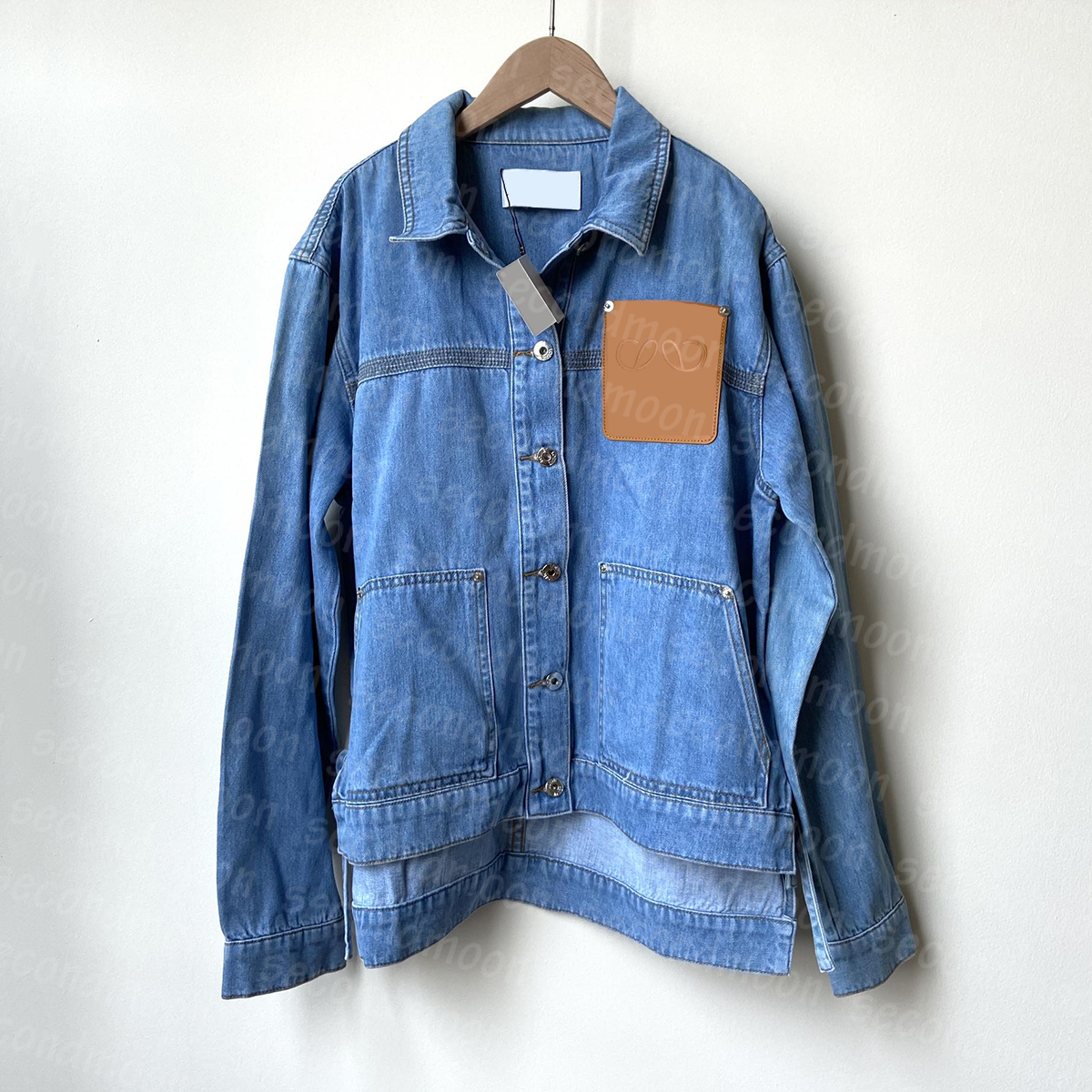 Women Denim Jacket Designer Fashion Denim Coat Autumn Winter Light Jackets Long Sleeve Luxury Outerwear, Blue
Women Denim Jacket Designer Fashion Denim Coat Autumn Winter Light Jackets Long Sleeve Luxury Outerwear, Blue
