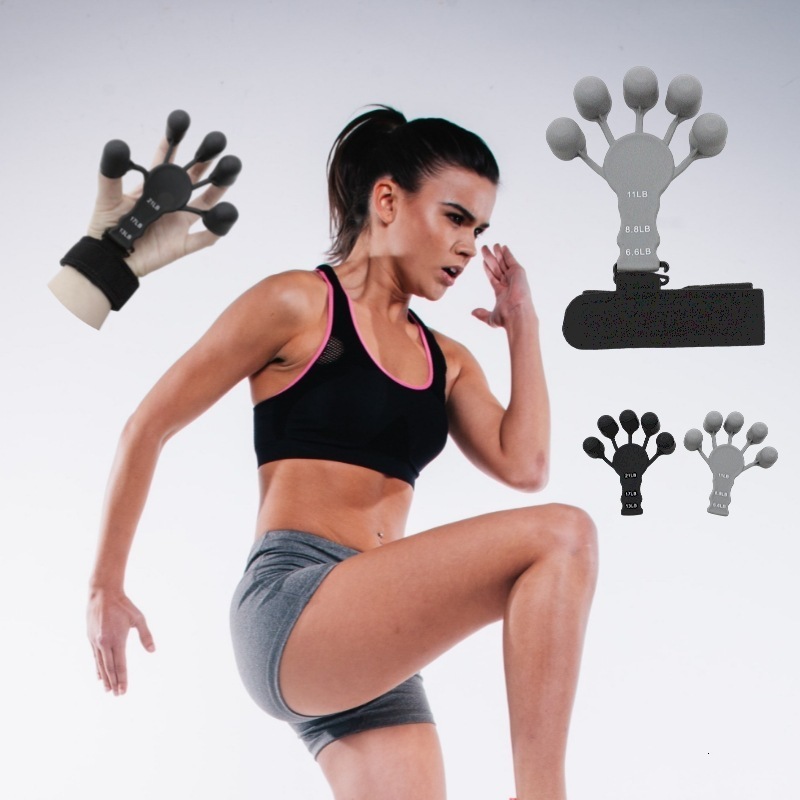 Hand Grips Finger Exerciser Guitar With 6 Resistant Levels Recovery Physical Equipment Strengthener For Patients 221130
