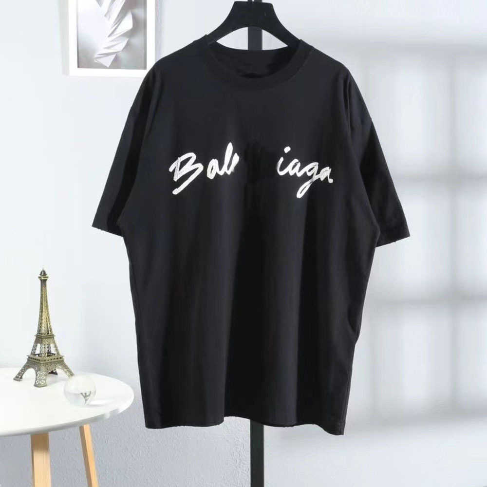 Designer Graffiti Cursive Signature T Shirt Smiling Sport Printed Brand Men Women T-shirts Front Letters Woman T Shirts Hoodies Balck 2023
Designer Graffiti Cursive Signature T Shirt Smiling Sport Printed Brand Men Women T-shirts Front Letters Woman T Shirts Hoodies Balck 2023