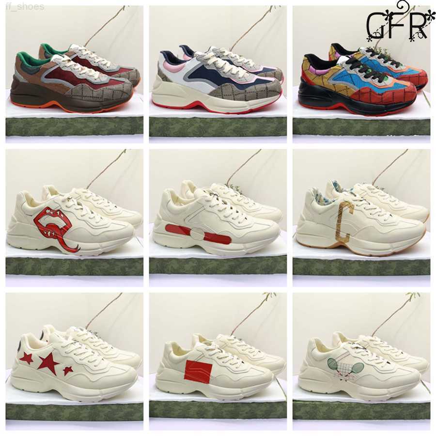 2023 Casual Shoes Designer Rhyton Sneaker Men Women Shoe Strawberry Wave Mouth Tiger Web Print Vintage Trainer Man Woman Variety Of Styles With Box, #3
2023 Casual Shoes Designer Rhyton Sneaker Men Women Shoe Strawberry Wave Mouth Tiger Web Print Vintage Trainer Man Woman Variety Of Styles With Box, #3
