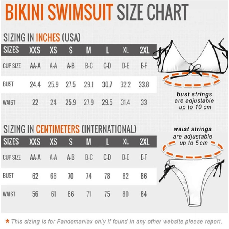 Women's Swimwear Anime Nami Cosplay Swimsuit Women Girl Bikini Split Suspenders Underwear Panties Swimming Pants 2Pcs Suit Dropship 230111