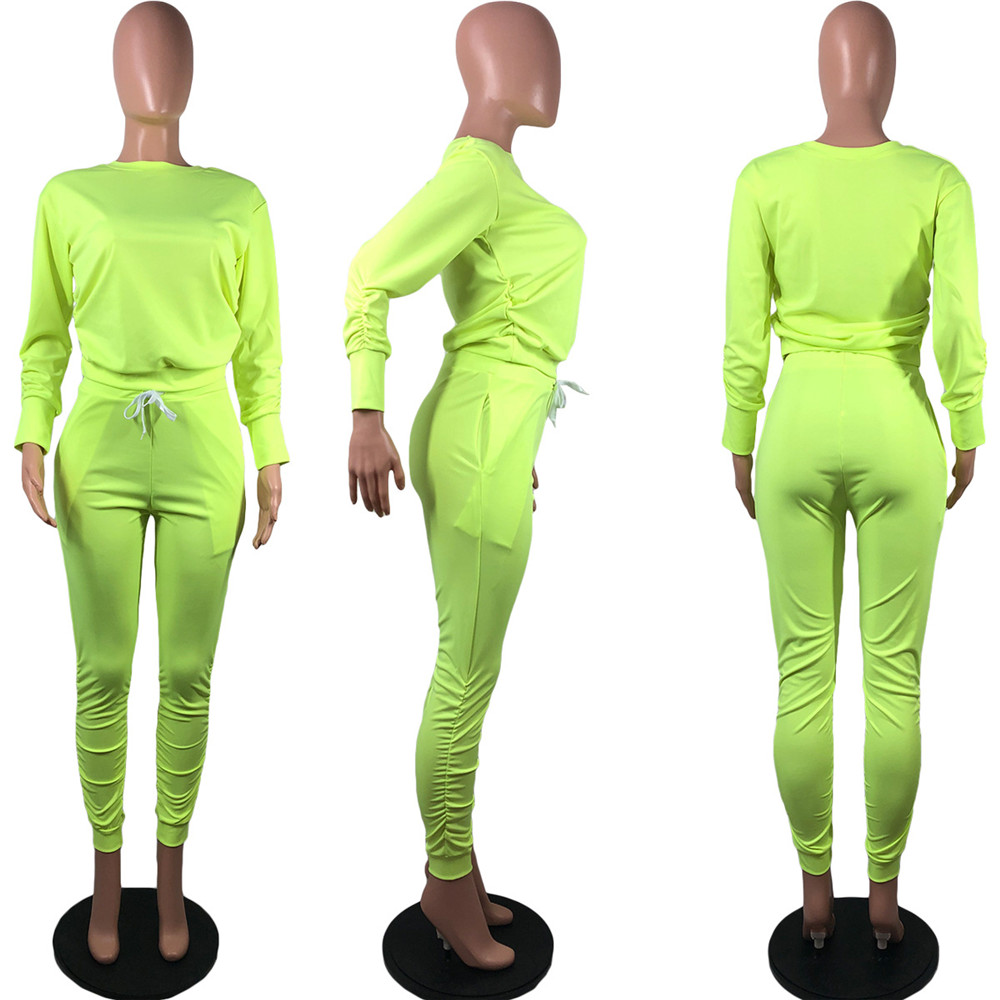 Designer Fall Winter Women Tracksuits Long Sleeve Outfits Pullover Sweatshirt pants Two Piece Sets Outwork Sportswear Casual Jogger suits Solid Sweats