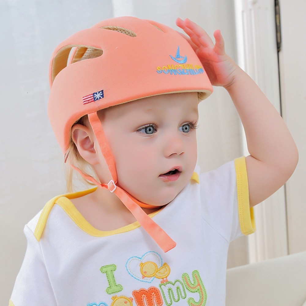 Caps Hats Baby Helmet Safety Protective Helmet For Babies Girl Cotton Infant Protection Hats Children Cap For Boys Girls Capacete Infantil 230111