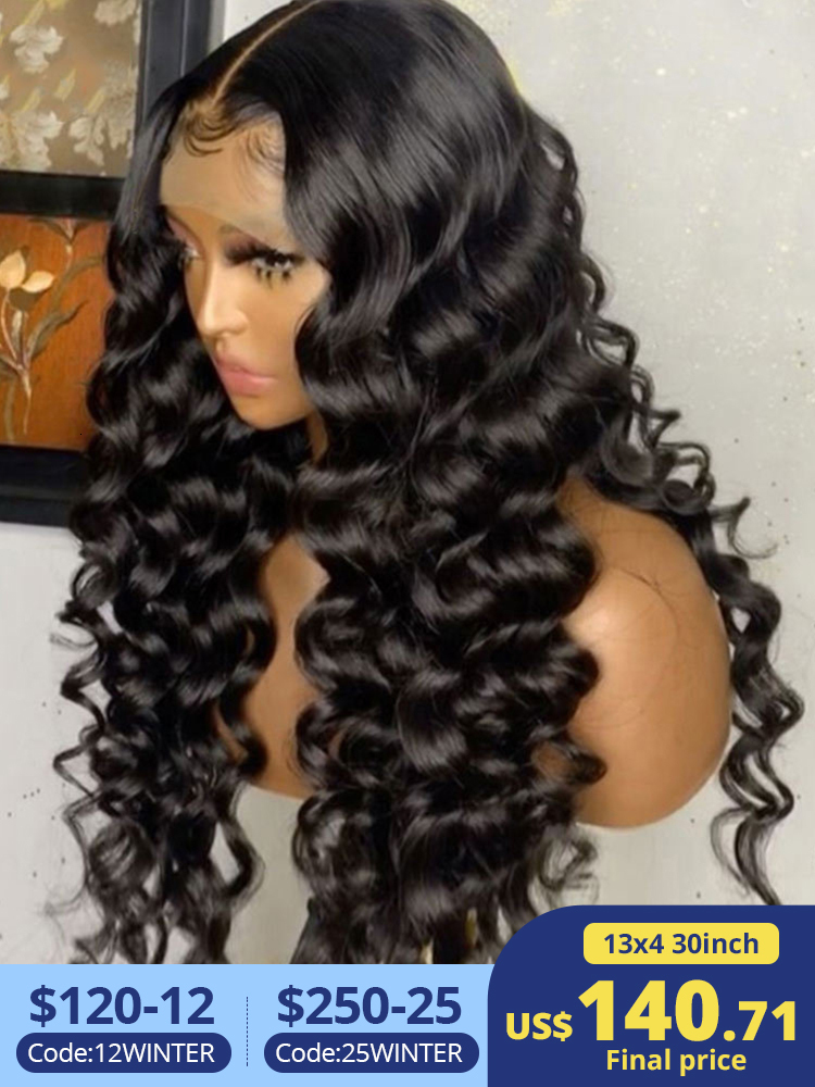 Lace Wigs Loose Deep Wave Front Human Hair For Women Brazilian Transparent Glueless 13x4 Frontal Wig Pre Plucked 230110, 13x4 lace front wig
Lace Wigs Loose Deep Wave Front Human Hair For Women Brazilian Transparent Glueless 13x4 Frontal Wig Pre Plucked 230110, 13x4 lace front wig