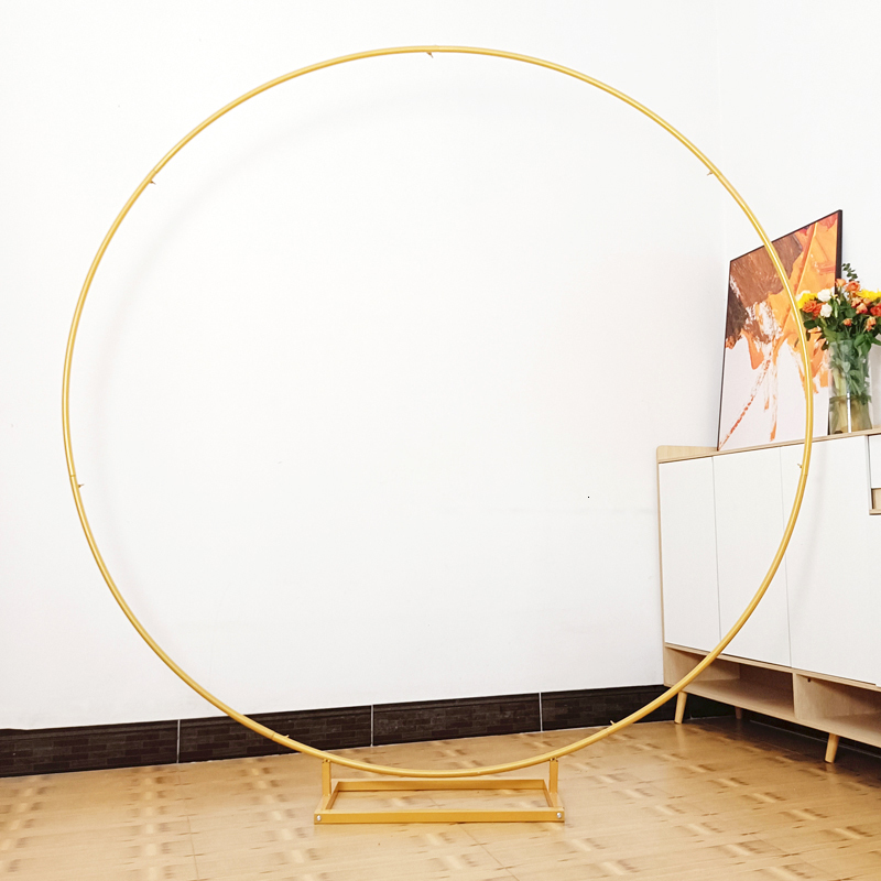 Decorative Flowers Wreaths Metal Round Wedding Arch Stand Circle Backdrop Balloon Frame For Birthday Party Baby Shower DIY Decoration 230111, Gold
Decorative Flowers Wreaths Metal Round Wedding Arch Stand Circle Backdrop Balloon Frame For Birthday Party Baby Shower DIY Decoration 230111, Gold