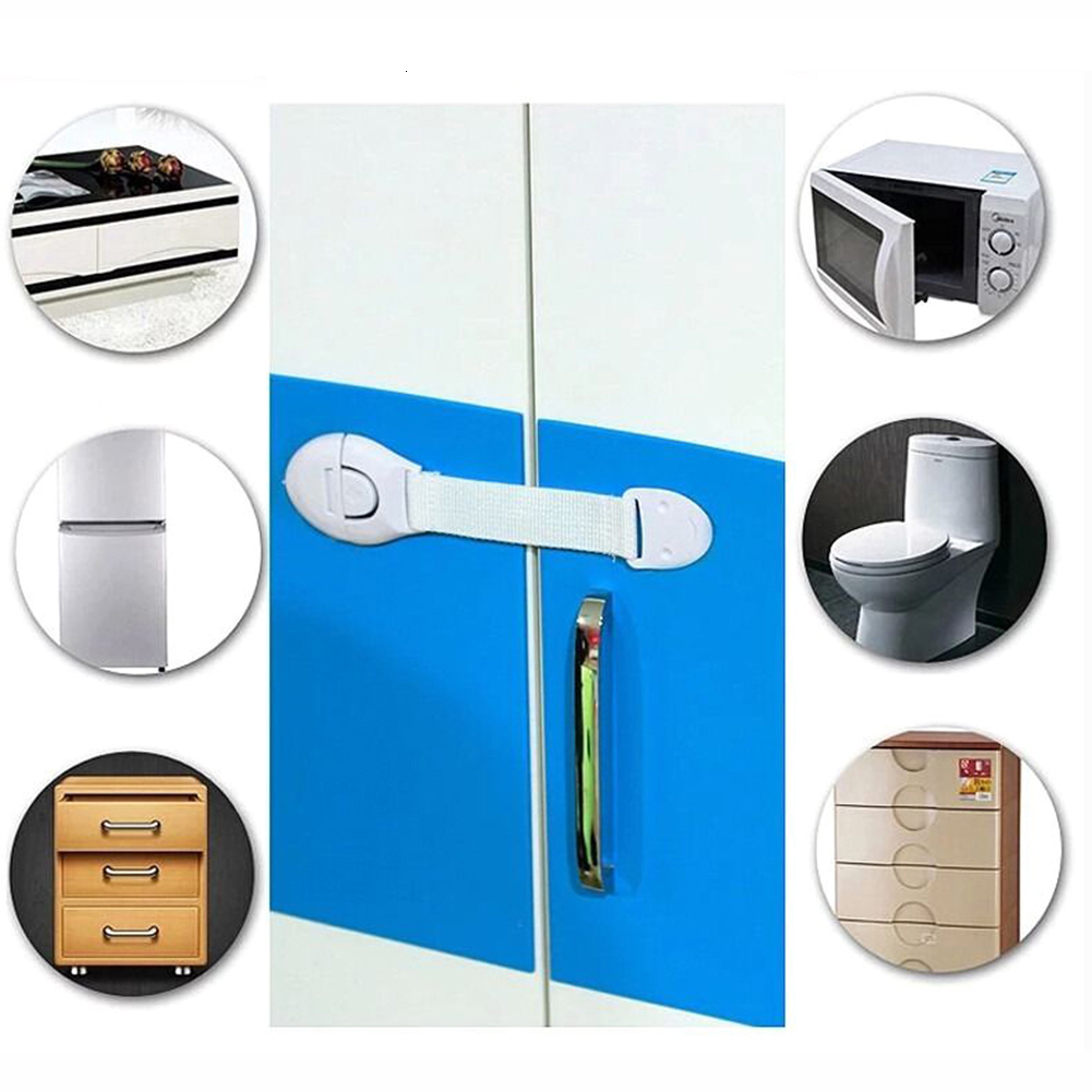 Baby Locks Latches 10pcs Child Safety Cabinet Proof Security Protector Drawer Door Plastic Protection Kids 230111