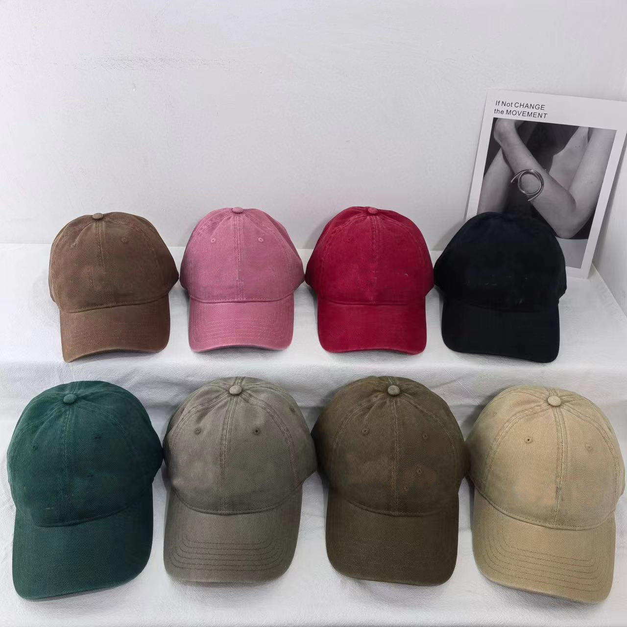 Fashion Baseball Cap Peaked Hats Unisex Adjustable Hat Size 8 Colors With Dust Opp Bag, Red
Fashion Baseball Cap Peaked Hats Unisex Adjustable Hat Size 8 Colors With Dust Opp Bag, Red