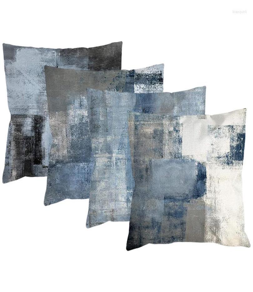 Pillow Case 4pcs Linen Covers Square Throw Set Modern Farmhouse Cases Pillowcase For Home Sofa Couch8541239, Blue
Pillow Case 4pcs Linen Covers Square Throw Set Modern Farmhouse Cases Pillowcase For Home Sofa Couch8541239, Blue