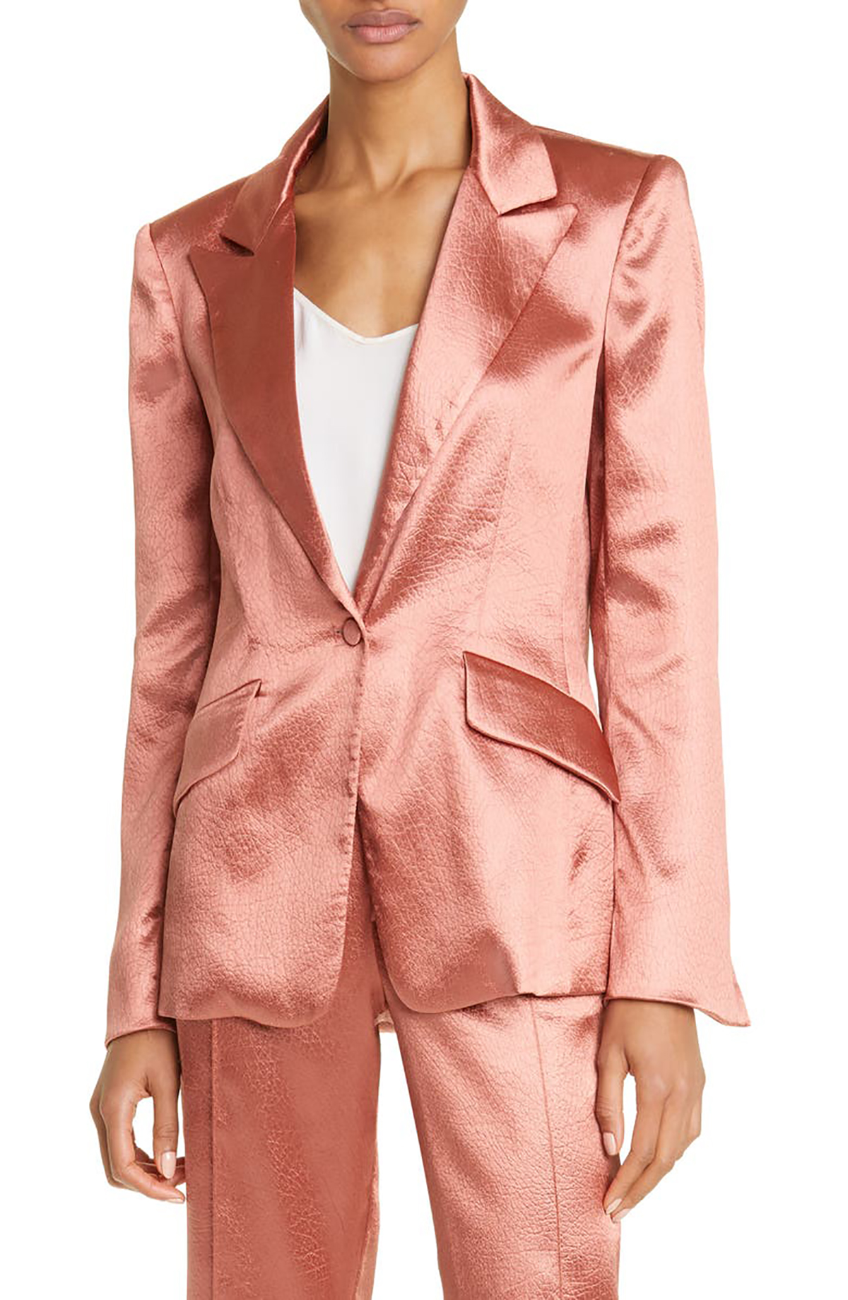 Spring Plus Size Leather Women Pants Suits Loose Celebrity Outfits Evening Party Mother of the Bride Wedding Formal 2 Pieces