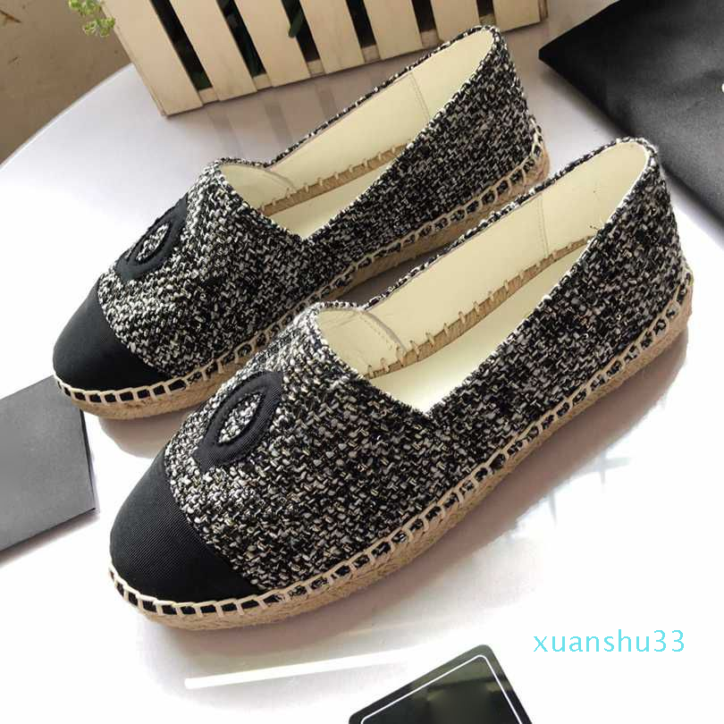 casual shoes New tweed fisherman shoes classic luxury fashion leather shallow mouth flat bottom stirrups woven twine ballet designer sports, Color20
casual shoes New tweed fisherman shoes classic luxury fashion leather shallow mouth flat bottom stirrups woven twine ballet designer sports, Color20