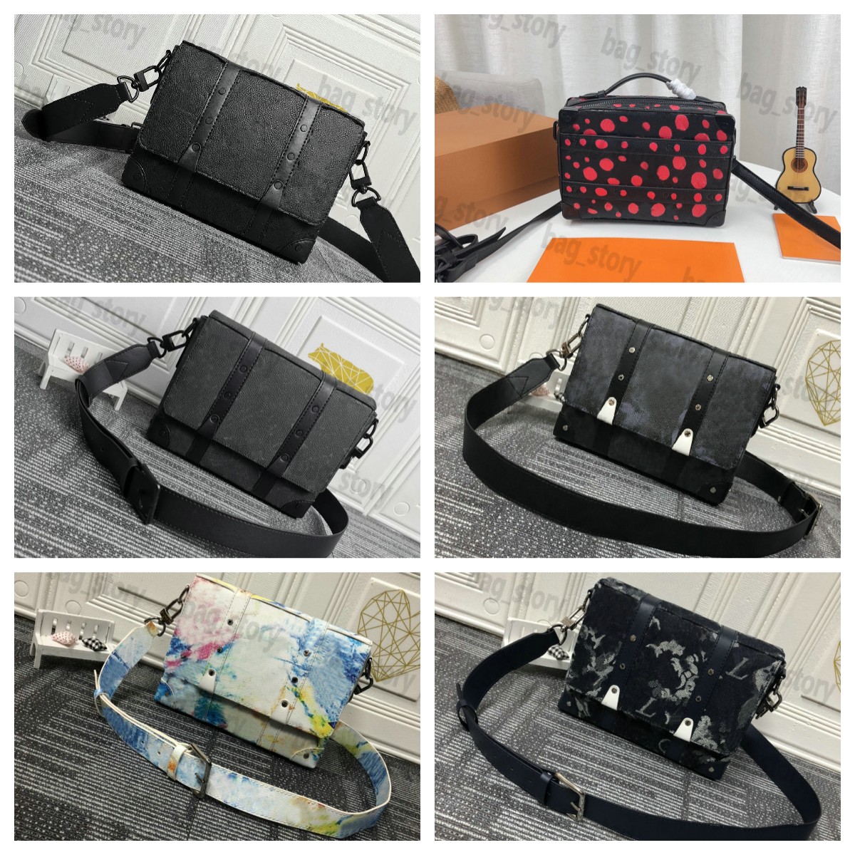 TRUNK MESSENGER Box Bag Mens Shoulder Bags M57726 Monograms Embossed Printing Letter Leather Flower Denim Gardient Trunks Crossbody luxury Flap Handle Handbag
TRUNK MESSENGER Box Bag Mens Shoulder Bags M57726 Monograms Embossed Printing Letter Leather Flower Denim Gardient Trunks Crossbody luxury Flap Handle Handbag