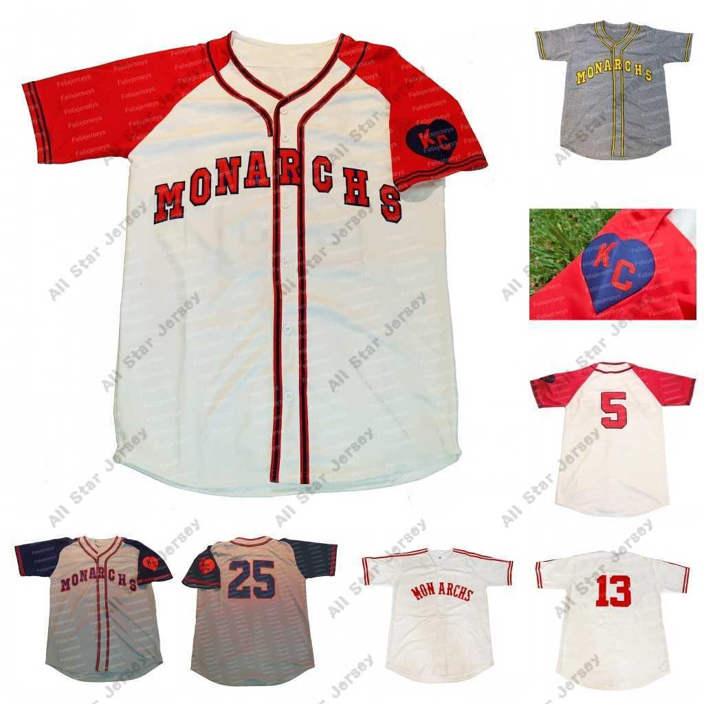 Baseball Jerseys Kansas City Monarchs NLBM Negro Leagues Baseball Jersey 5 Jackie Robinson 28 Ernie Banks 25 Satchel Paige 18 Cool Papa 22 Bell Buck O'Neil, Cream
Baseball Jerseys Kansas City Monarchs NLBM Negro Leagues Baseball Jersey 5 Jackie Robinson 28 Ernie Banks 25 Satchel Paige 18 Cool Papa 22 Bell Buck O'Neil, Cream