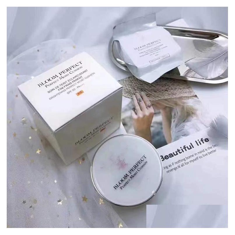 Foundation Brand Bloom Perfect Moist Cushion With Refill Drop Delivery Health Beauty Makeup Face Dhrjk, 010#
Foundation Brand Bloom Perfect Moist Cushion With Refill Drop Delivery Health Beauty Makeup Face Dhrjk, 010#