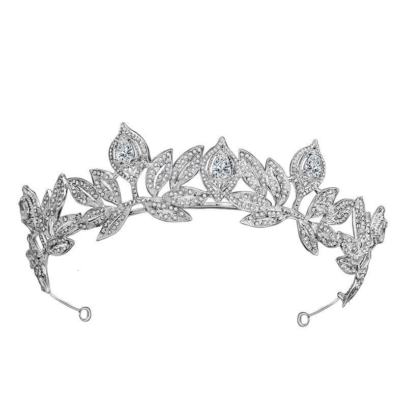 Wedding Hair Jewelry Bride Crown Zircon Bridesmaid Tiaras Headband Headdress Accessories HQ0068 230112