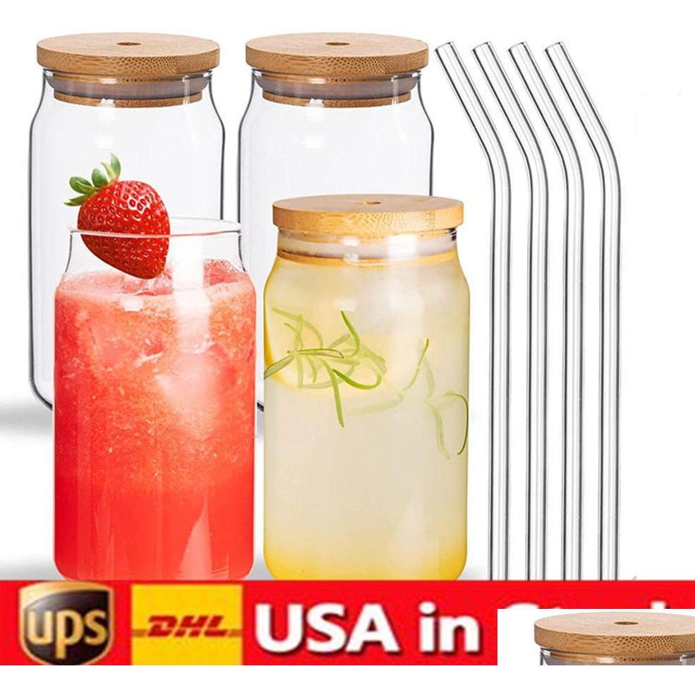 Mugs Us Warehouse 12Oz 16Oz Sublimation Glass Blanks With Bamboo Lid Frosted Beer Can Borosilicate Tumbler Mason Jar Cups Mug Plasti Dhlup, Clear
Mugs Us Warehouse 12Oz 16Oz Sublimation Glass Blanks With Bamboo Lid Frosted Beer Can Borosilicate Tumbler Mason Jar Cups Mug Plasti Dhlup, Clear