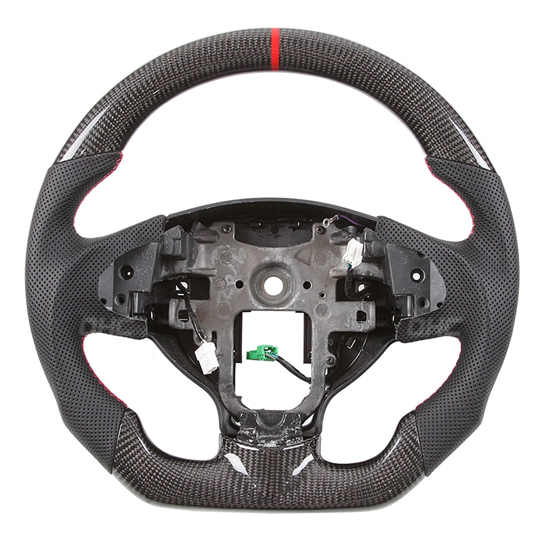 Car Carbon Fiber Wheels For Mitsubishi Custom Steering Wheel Accessories